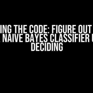 Cracking the Code: Figure out which words a Naive Bayes Classifier uses for deciding